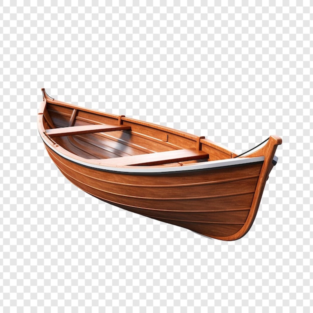 PSD gratuit 3d bateau isolé sur fond transparent