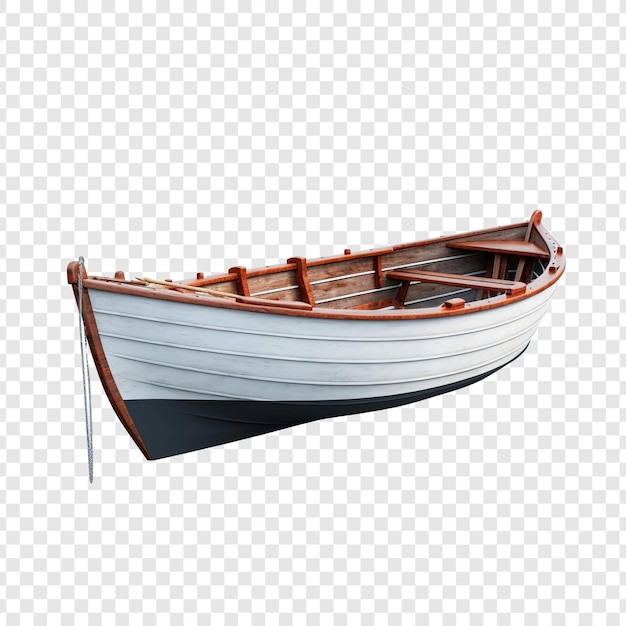 PSD gratuit 3d bateau isolé sur fond transparent