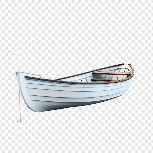 PSD gratuit 3d bateau isolé sur fond transparent