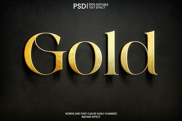 une affiche du film intitulé Gold