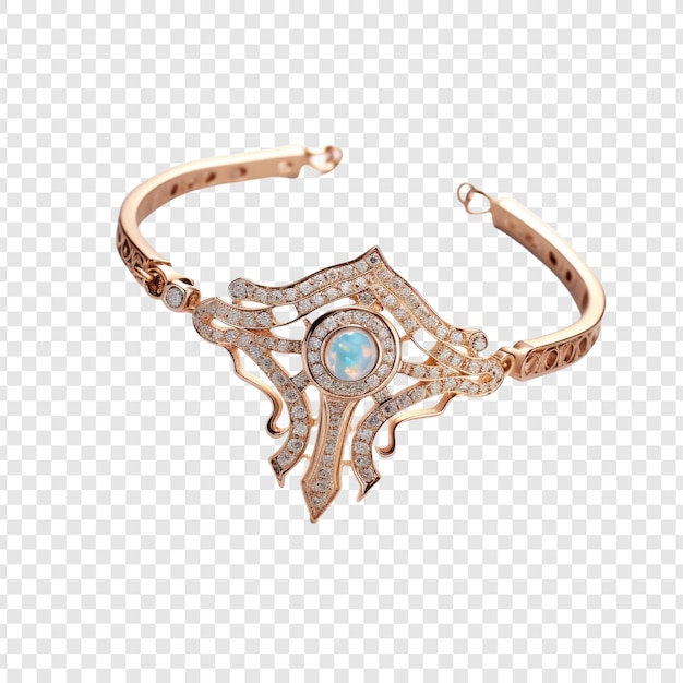 PSD gratuit bracelet hamsa bijoux isolés sur un fond transparent