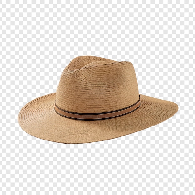 PSD gratuit chapeau de soleil png isolé sur fond transparent