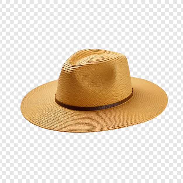 PSD gratuit chapeau de soleil png isolé sur fond transparent