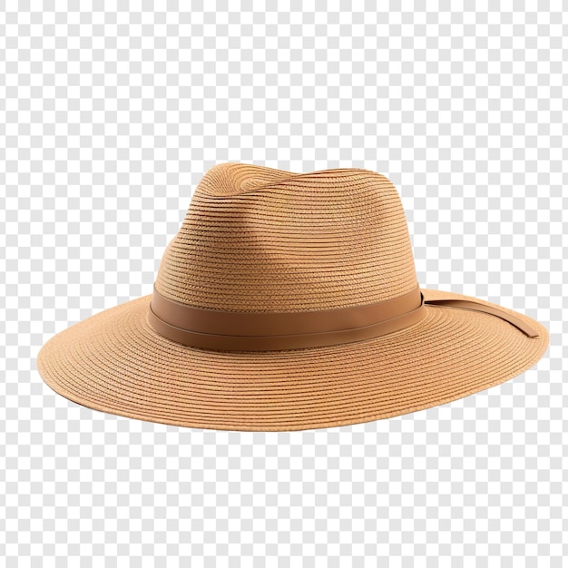 PSD gratuit chapeau de soleil png isolé sur fond transparent