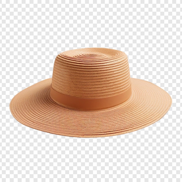 PSD gratuit chapeau de soleil png isolé sur fond transparent