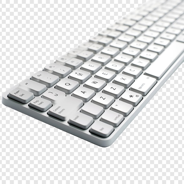 PSD gratuit clavier isolé sur fond transparent