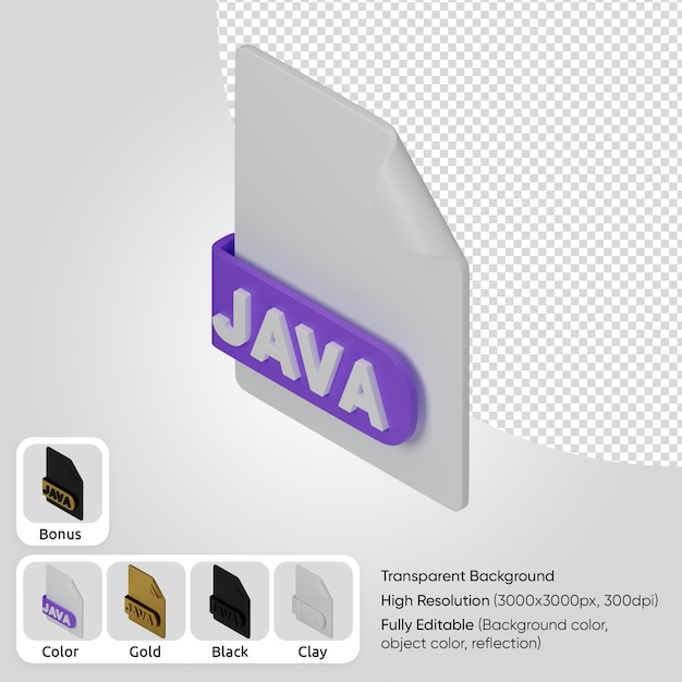 PSD gratuit fichier 3d java