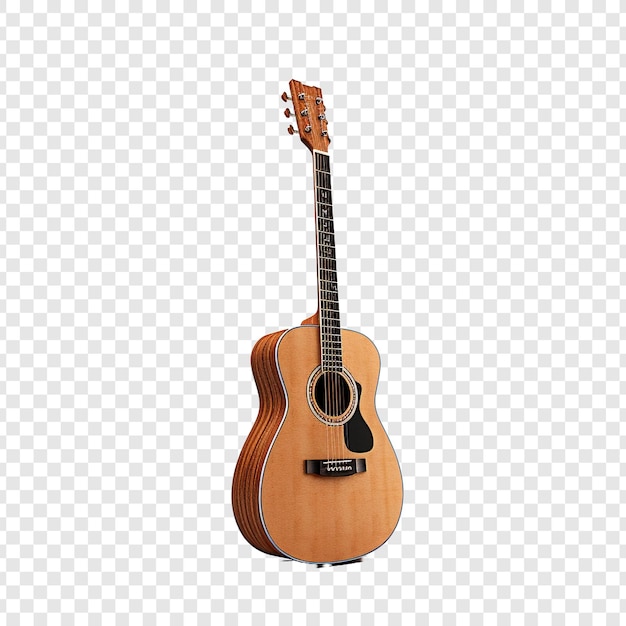 PSD gratuit guitare isolée sur fond transparent