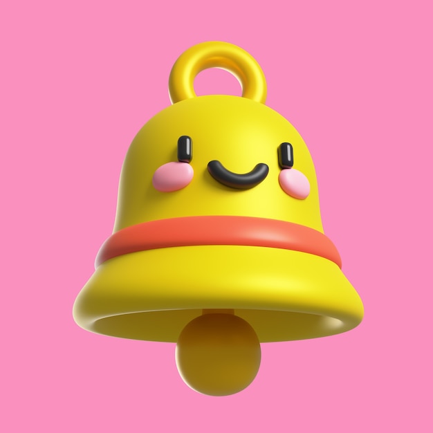 PSD gratuit icône d'objet 3d kawaii