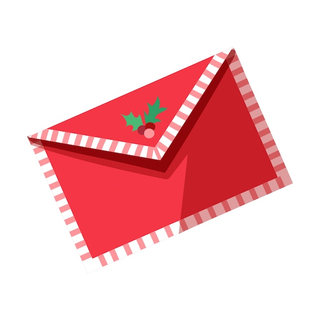 PSD gratuit illustration de l'enveloppe de noël