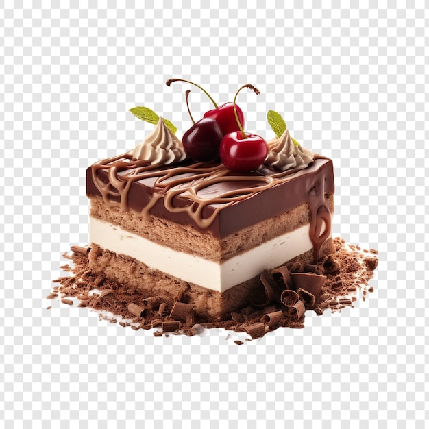 PSD gratuit kuchen isolé sur un fond transparent