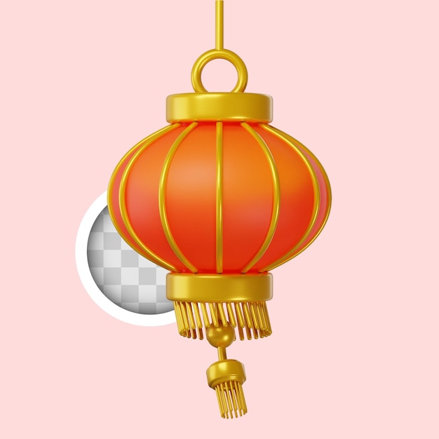 PSD gratuit lampe représentative pour le nouvel an chinois