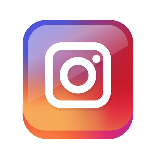 PSD gratuit le logo de l'application instagram