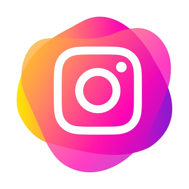 PSD gratuit le logo de l'application instagram