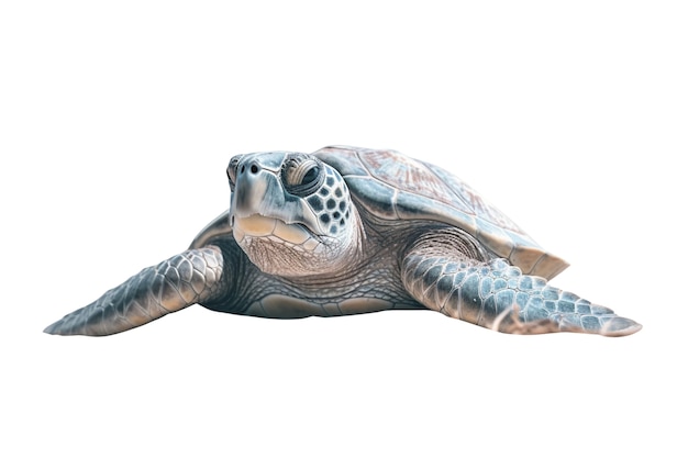 PSD gratuit une merveilleuse tortue qui nage.