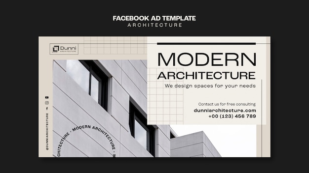 Modèle d'architecture design plat