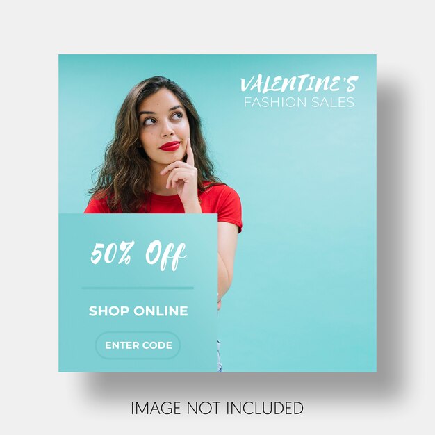 Modèle de vente sociale Saint Valentin