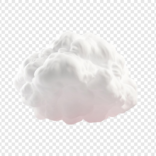 PSD gratuit nuage png isolé sur fond transparent