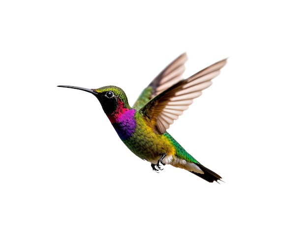 PSD gratuit oiseau colibri isolé