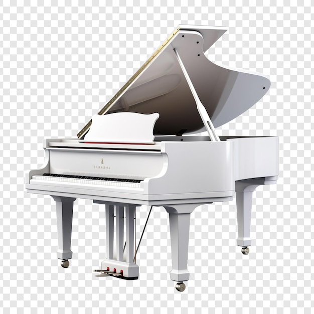 PSD gratuit piano isolé sur fond transparent