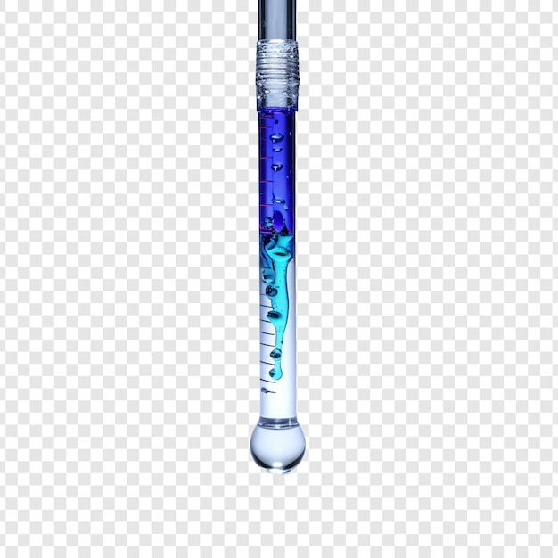 PSD gratuit pipette isolée sur fond transparent