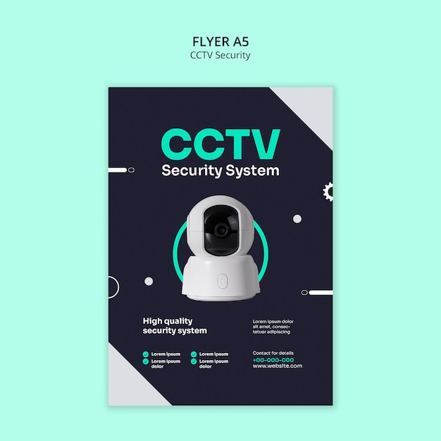 Projet de modèle de sécurité CCTV