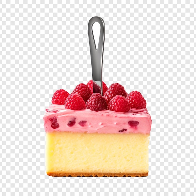 PSD gratuit spatule de gâteau isolée sur fond transparent