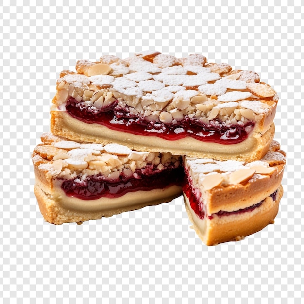 PSD gratuit tourte linzer isolée sur fond transparent