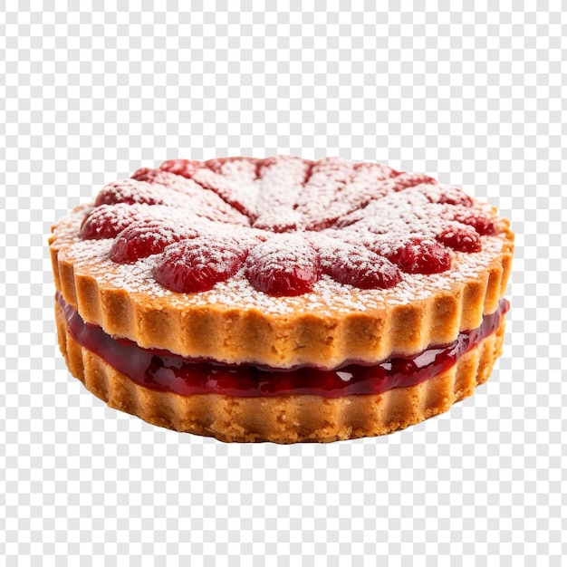 PSD gratuit tourte linzer isolée sur fond transparent