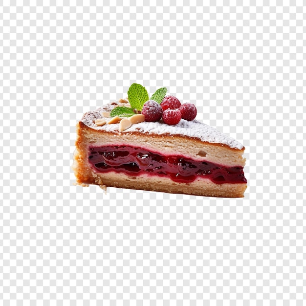 PSD gratuit tourte linzer isolée sur fond transparent