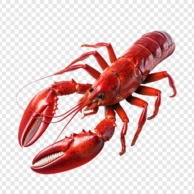 PSD gratuit yabby isolé sur un fond transparent