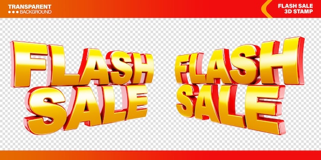 PSD grátis 3d big sale flash sale super sale logo isolado para composições