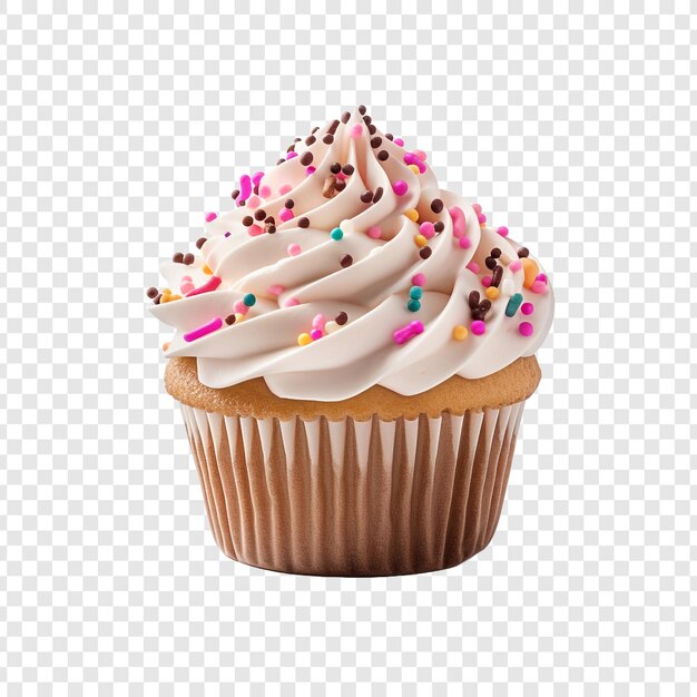 Recém cupcake png isolado em fundo transparente