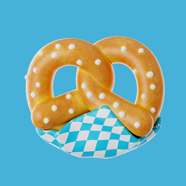 PSD grátis renderização 3d da oktoberfest icom