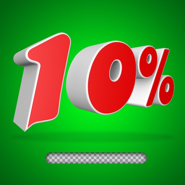 10% de desconto Sem fundo 3D, 4D, Por Cinema 4d