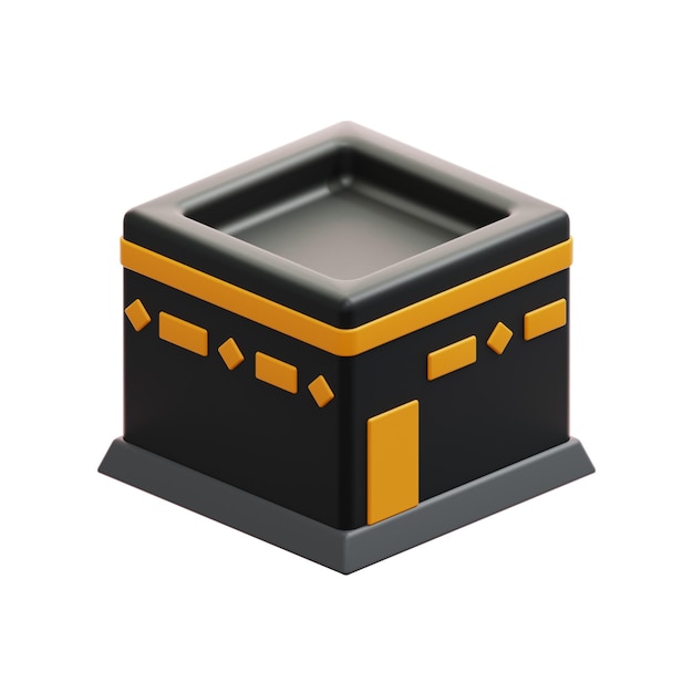 PSD 3d illustration du ramadan kareem à la kaaba