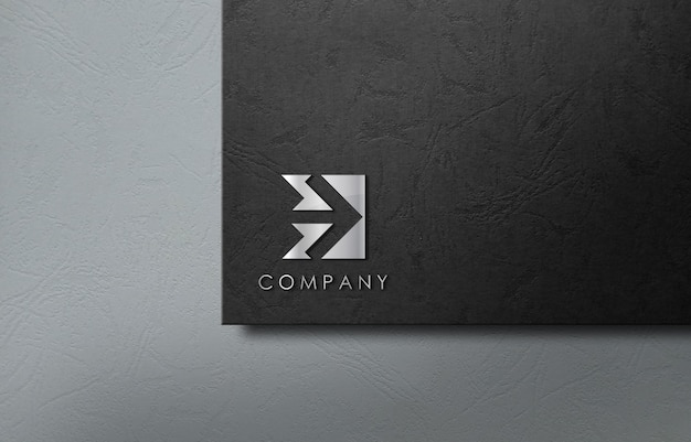 PSD 3d-logo mockup business company