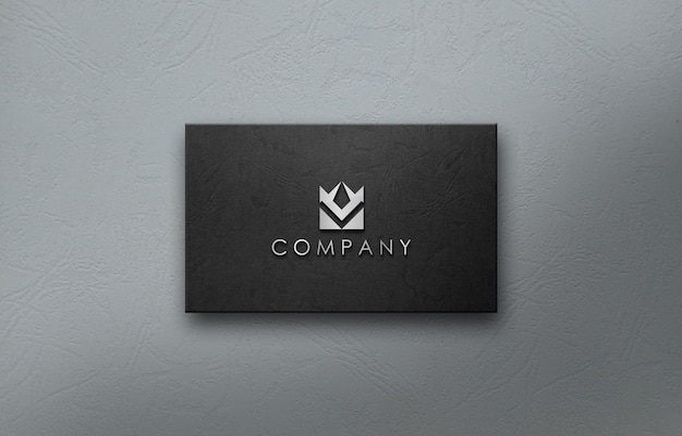 PSD 3d-logo mockup business company