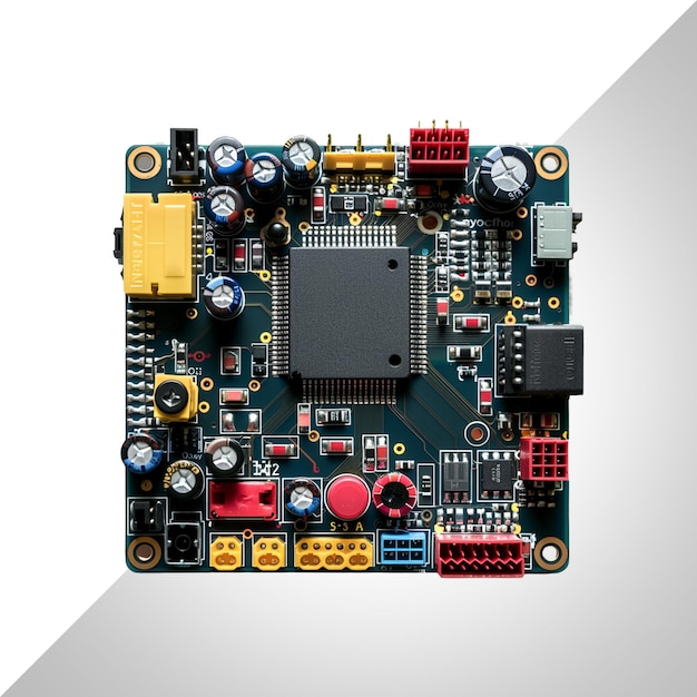 PSD automatisation intelligente avec un kit arduino isolé sur un fond transparent