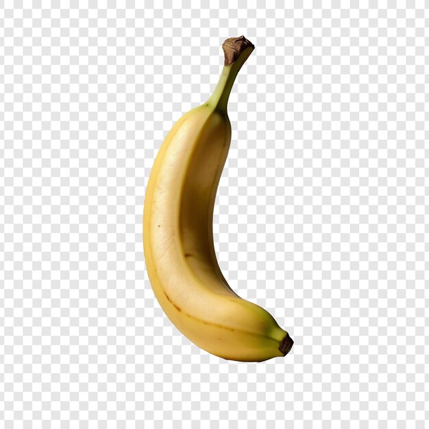 PSD banana con sfondo trasparente