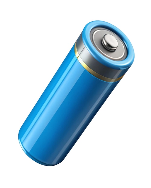 PSD batterie au lithium 18650 3 7v isolée sur le dos blanc