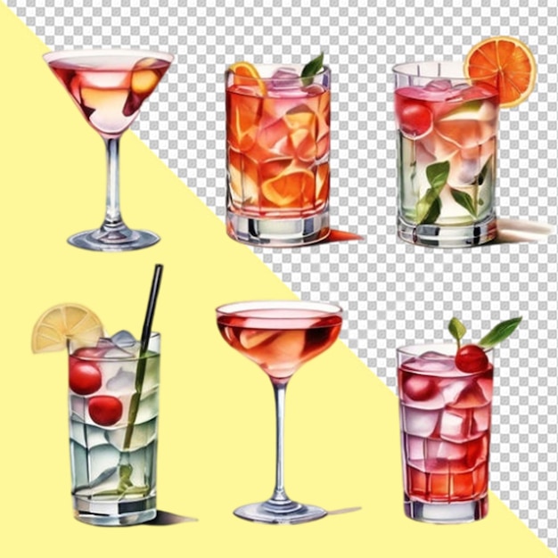 Bebidas Fotos PNG