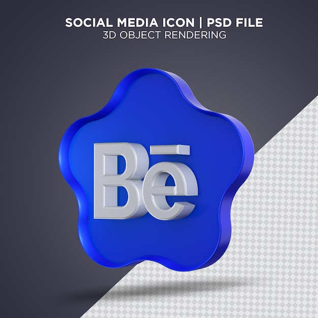 behance ícone forma estrela 3d arquivo premium PSD