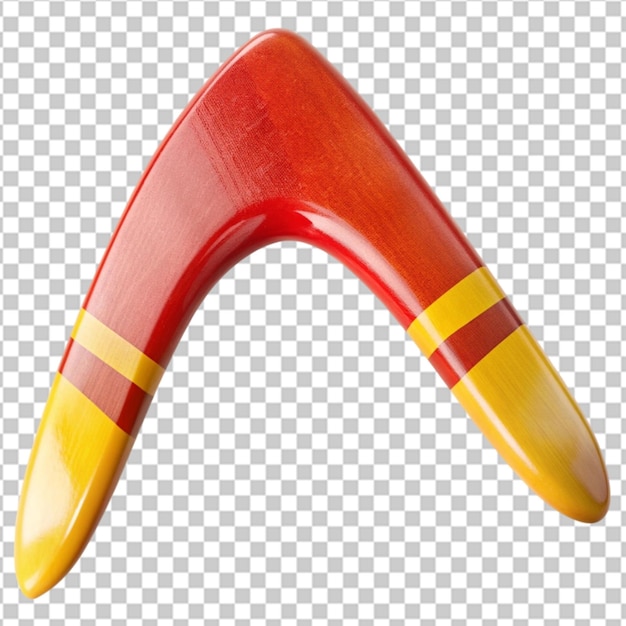 PSD boomerang em fundo transparente