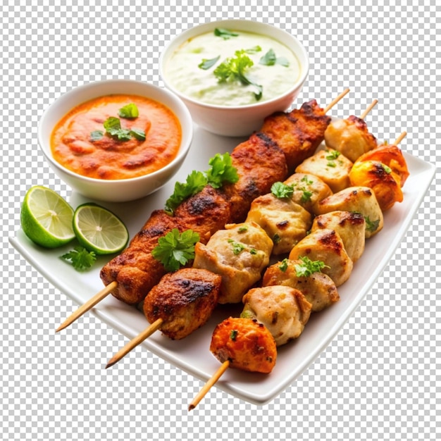 Boti tikka de frango fresco