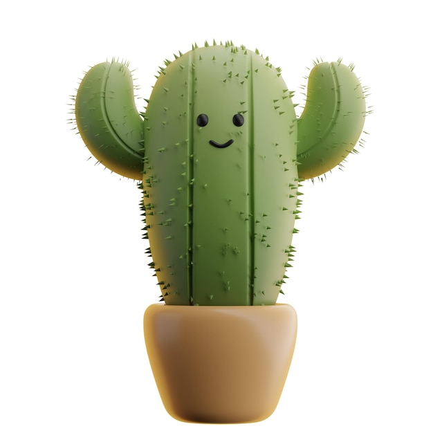 Cactus 3D mignon