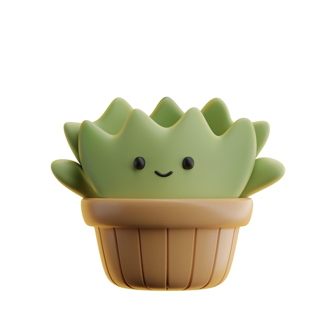 Cactus 3D mignon