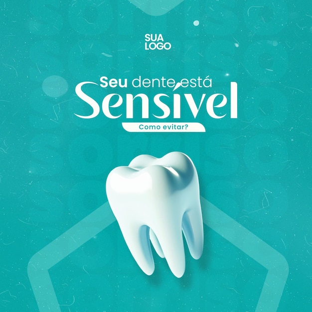 PSD campanha de clínica dentária escritório de dentista mídia social editável psd