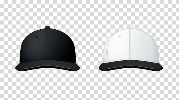 PSD cap mockup isolé sur illustration vectorielle fond transparent