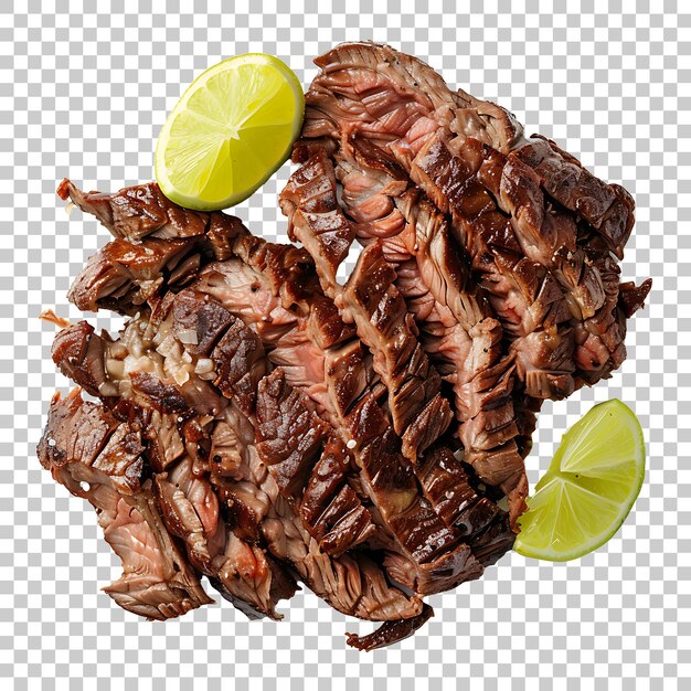 PSD carne asada png com fundo transparente